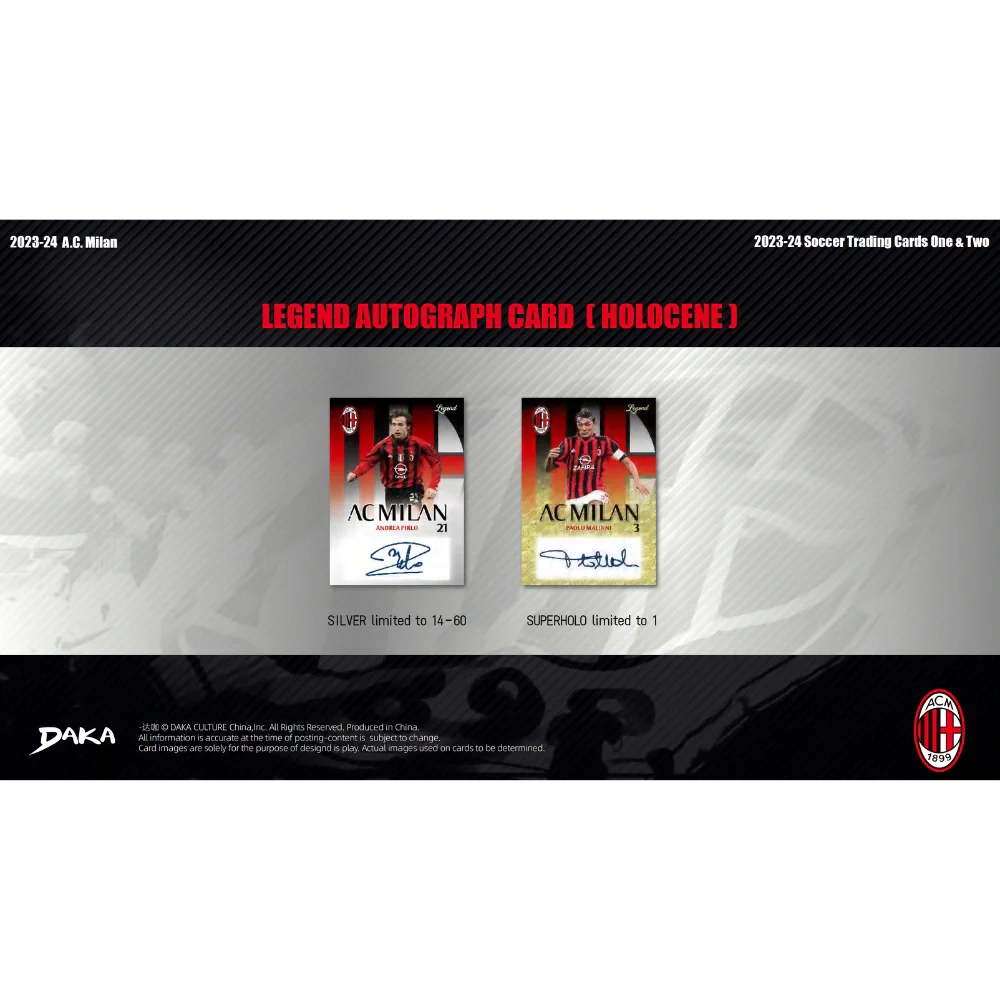 Daka 2023-24 AC Milan Team Set - Hobby Box - Only on seatfan