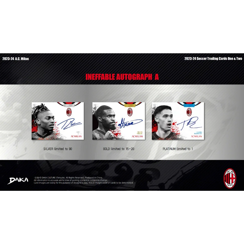 Daka 2023-24 AC Milan Team Set - Hobby Box - Only on seatfan