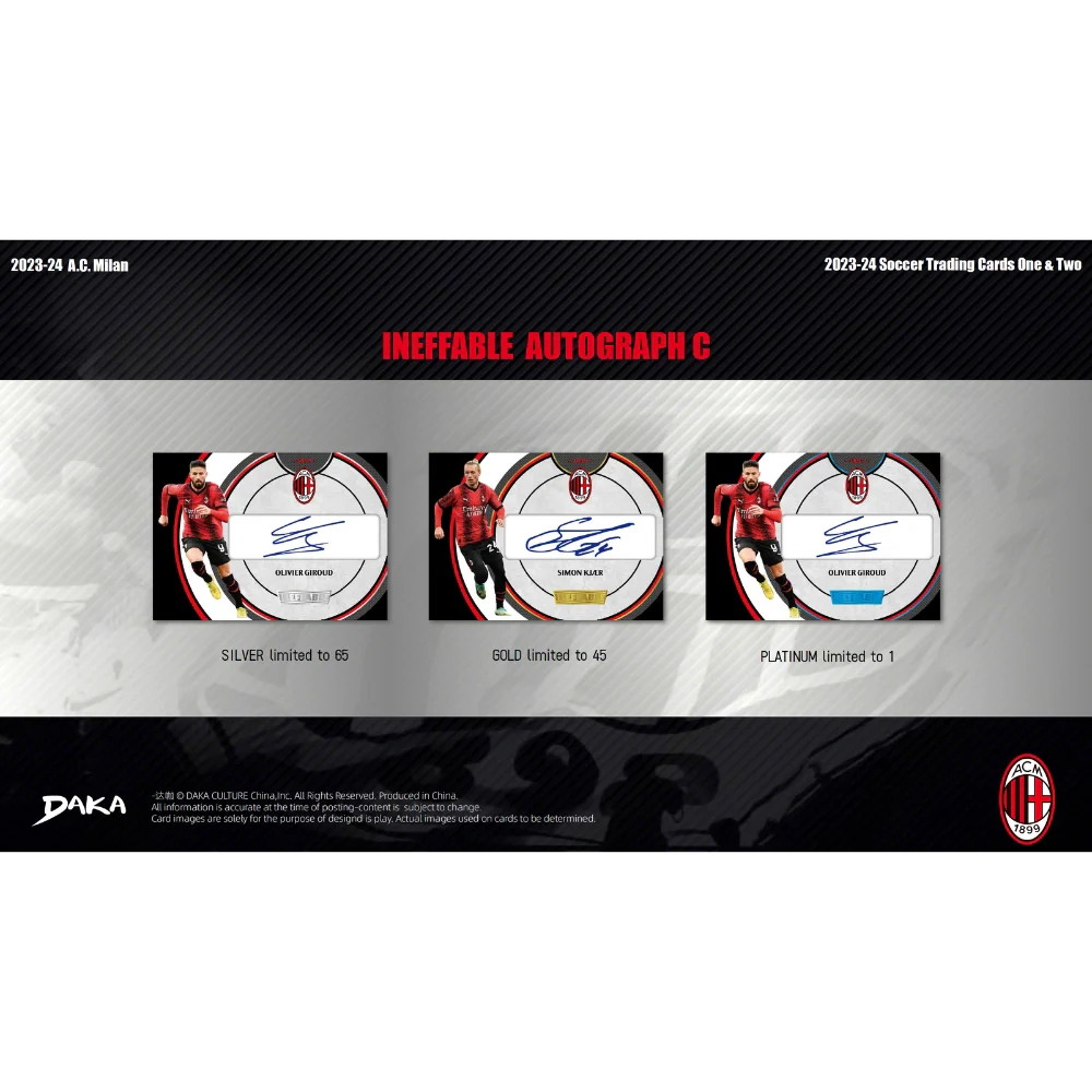 Daka 2023-24 AC Milan Team Set - Hobby Box - Only on seatfan
