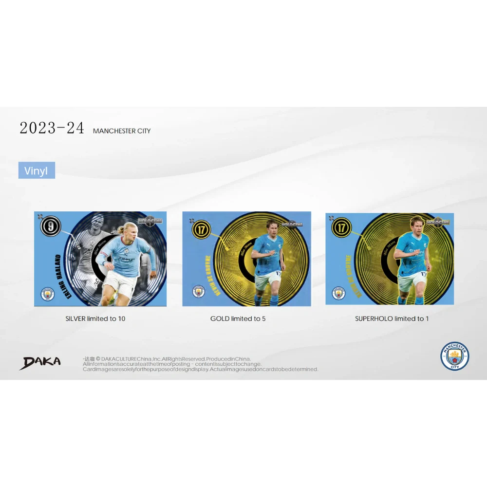 Daka 2023-24 Manchester City Holocene - Hobby Box - Only on seatfan