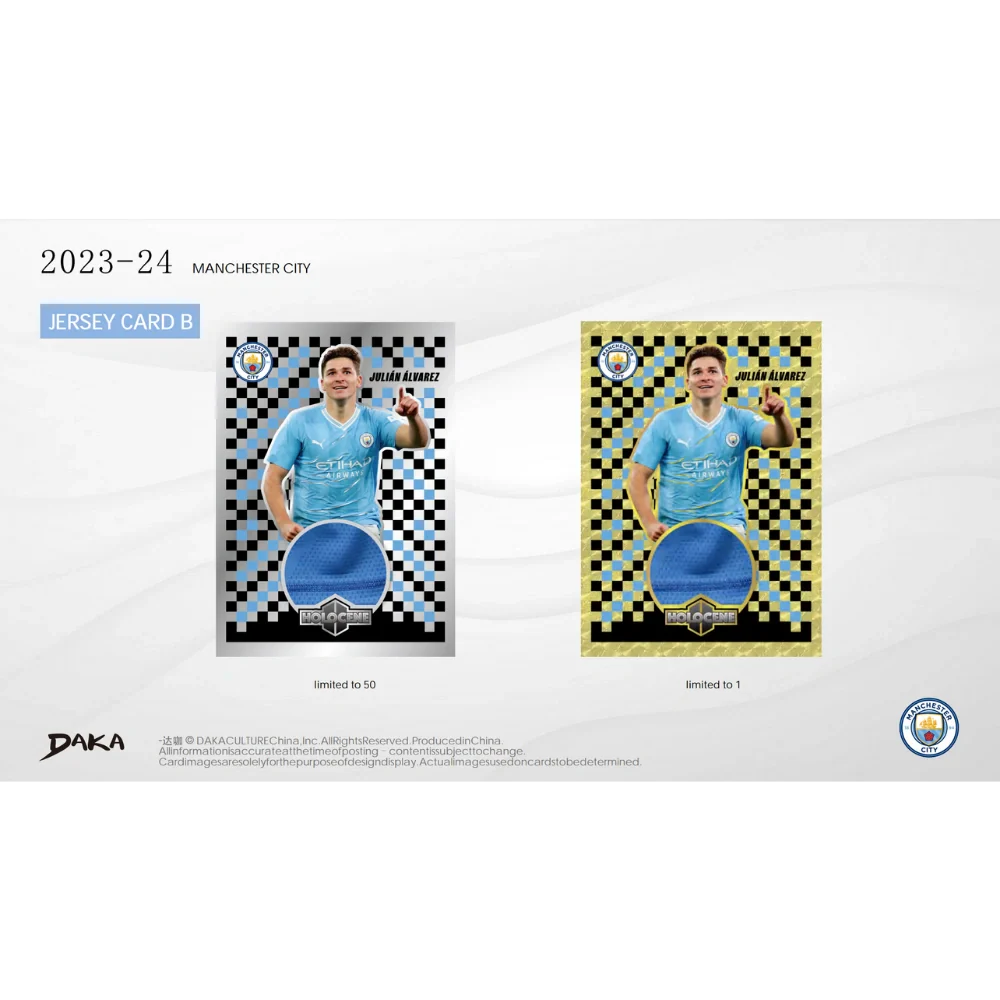 Daka 2023-24 Manchester City Holocene - Hobby Box - Only on seatfan