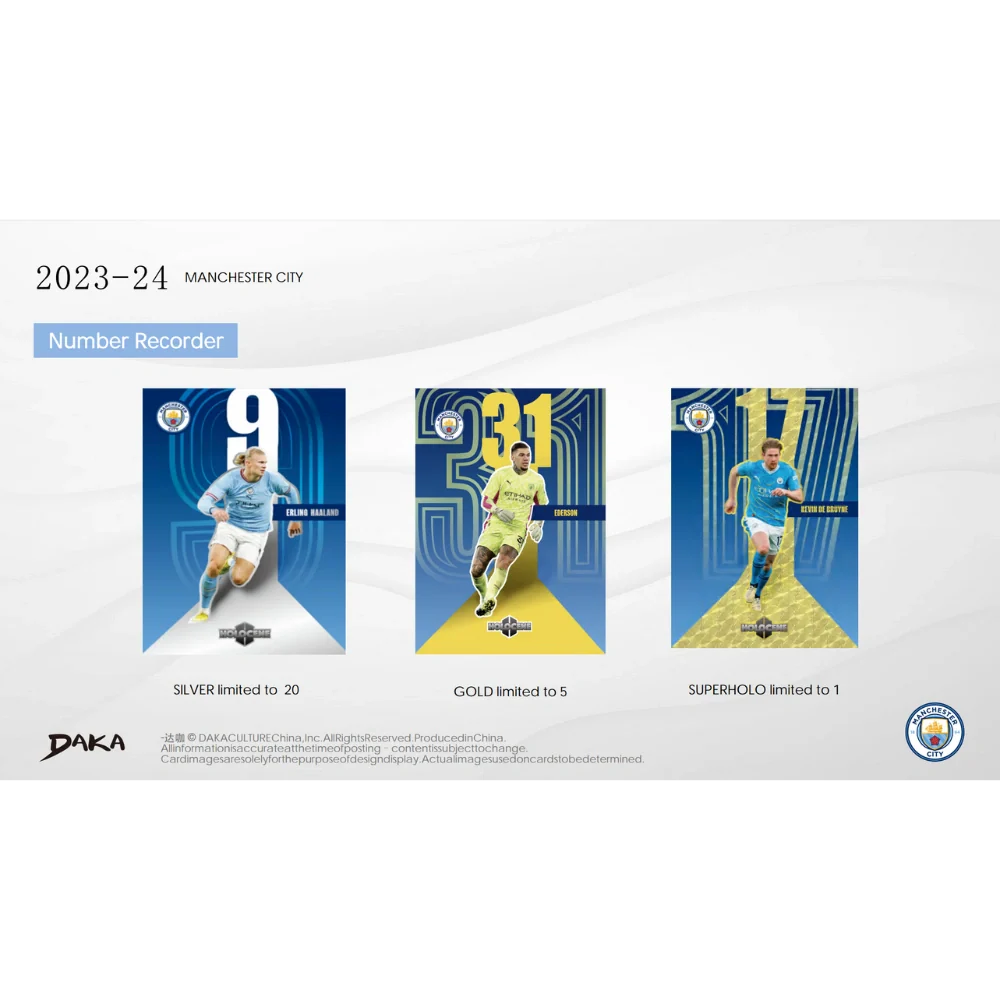 Daka 2023-24 Manchester City Holocene - Hobby Box - Only on seatfan