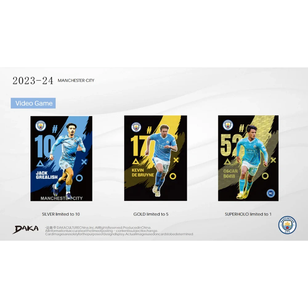 Daka 2023-24 Manchester City Holocene - Hobby Box - Only on seatfan