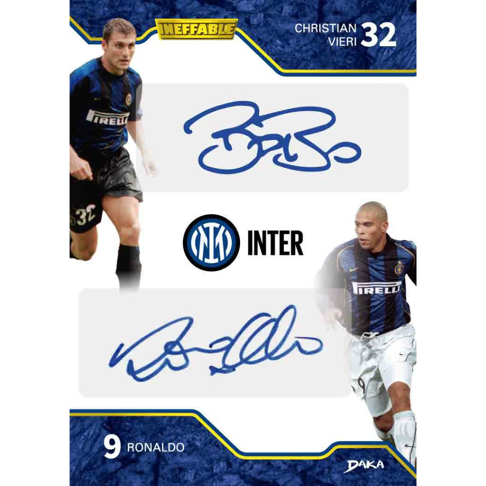 Daka 2024-25 Inter Milan Team Set 1&2 - Hobby Box - Only on seatfan