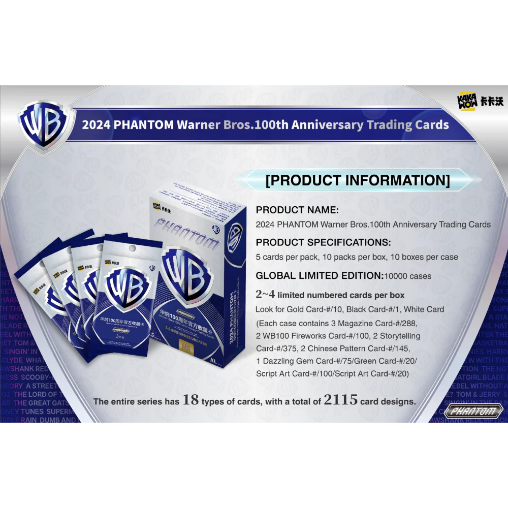 KakaWow 2024 Phantom Warner Brothers - Hobby Box - Only on seatfan