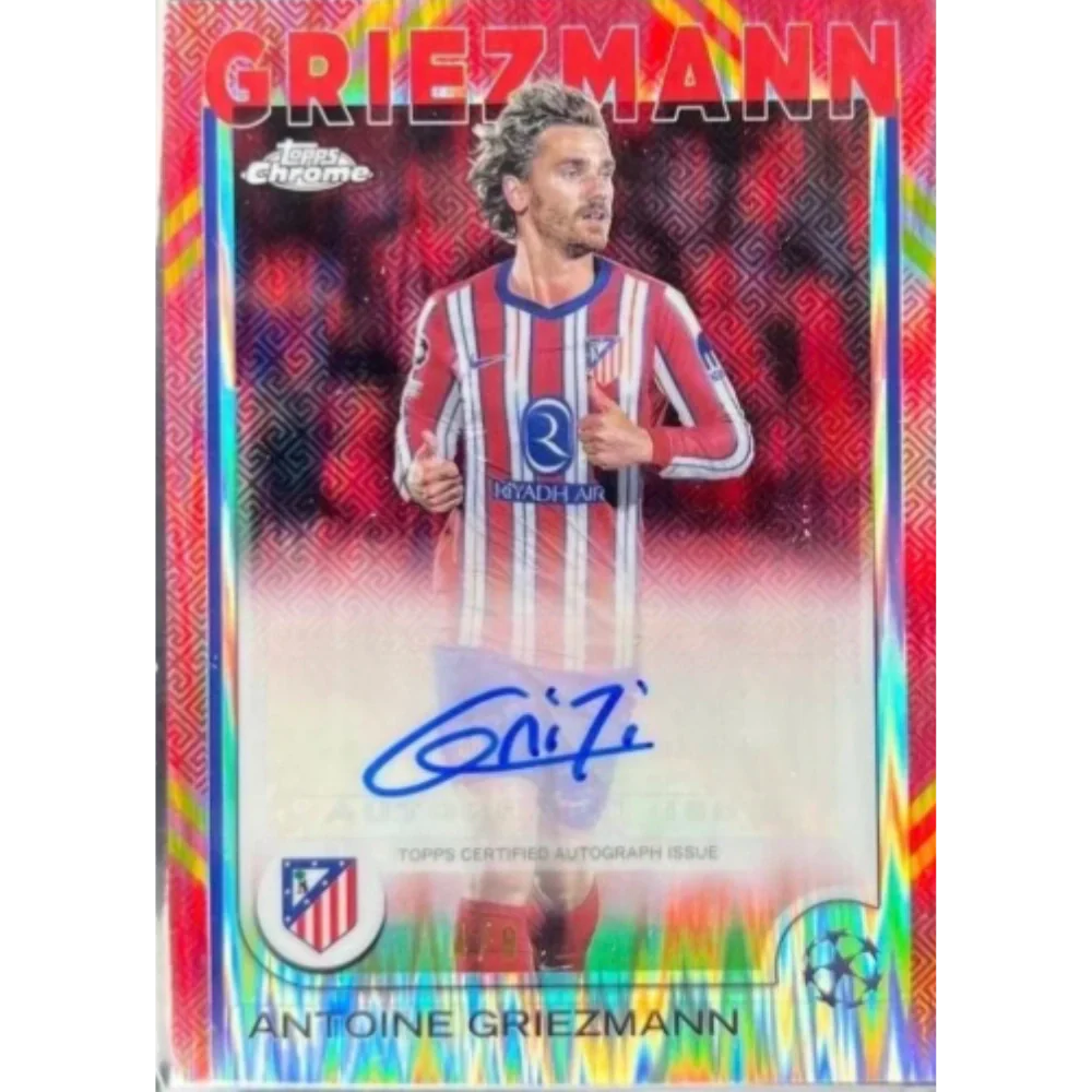 Topps 2024-25 Chrome UEFA Club Competitions Hongbao Edition - Hobby Box - Only on seatfan