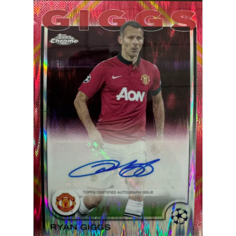 Topps 2024-25 Chrome UEFA Club Competitions Hongbao Edition - Hobby Box - Only on seatfan