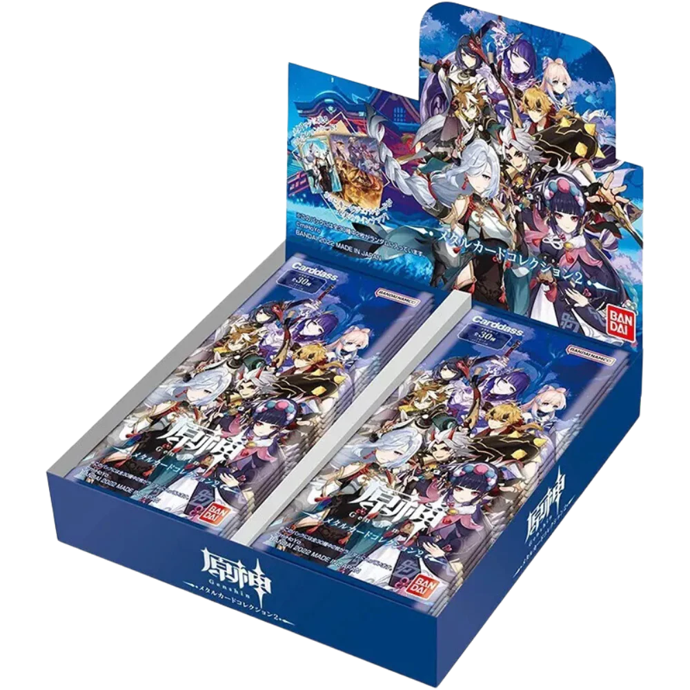 Bandai - Genshin Impact Metal Card Collection 2 - [JP] - Only on seatfan