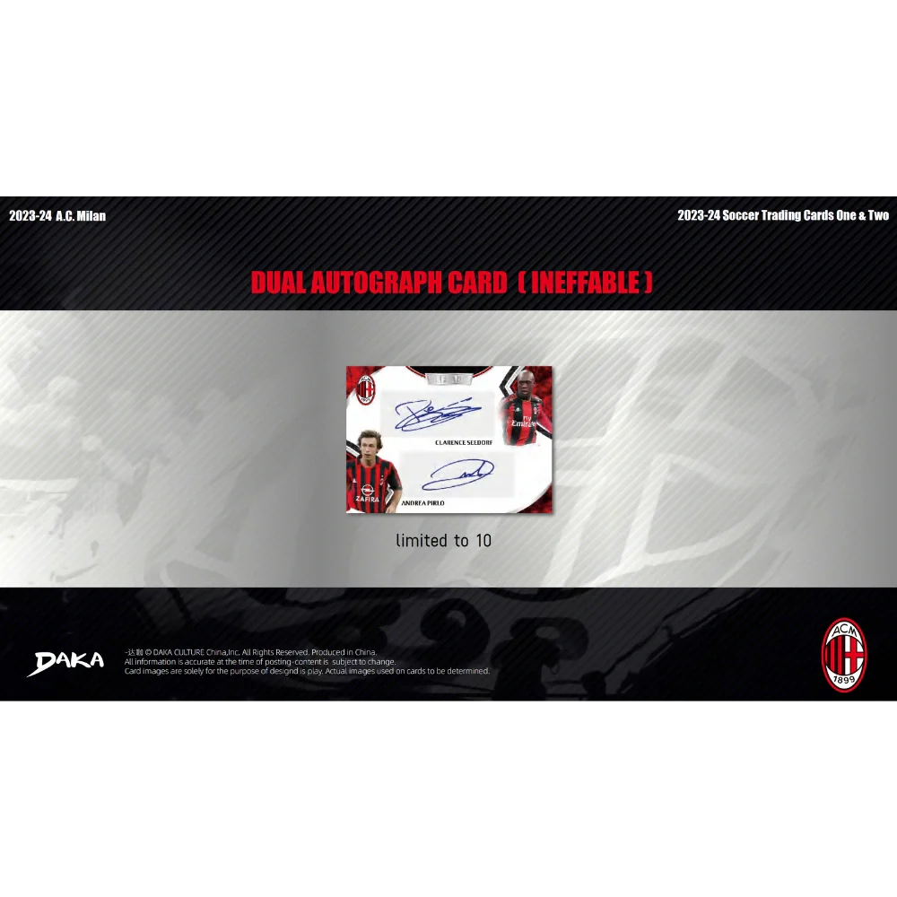 Daka 2023-24 AC Milan Team Set - Hobby Box - Only on seatfan