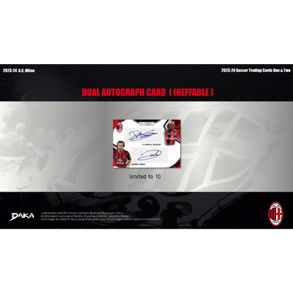 Daka 2023-24 AC Milan Team Set - Hobby Box - Only on seatfan