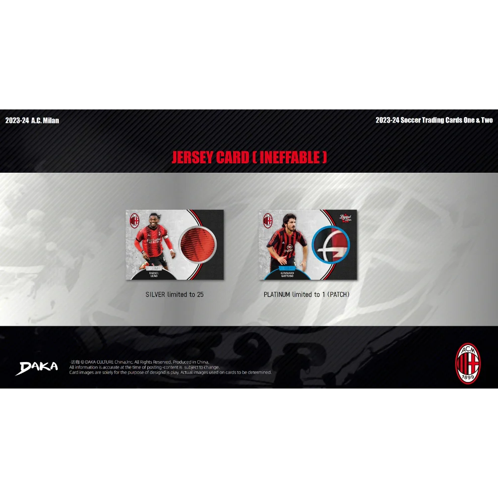 Daka 2023-24 AC Milan Team Set - Hobby Box - Only on seatfan