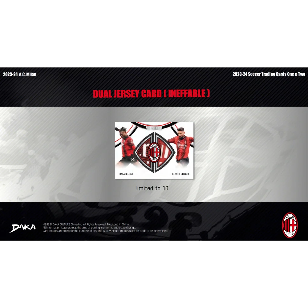 Daka 2023-24 AC Milan Team Set - Hobby Box - Only on seatfan