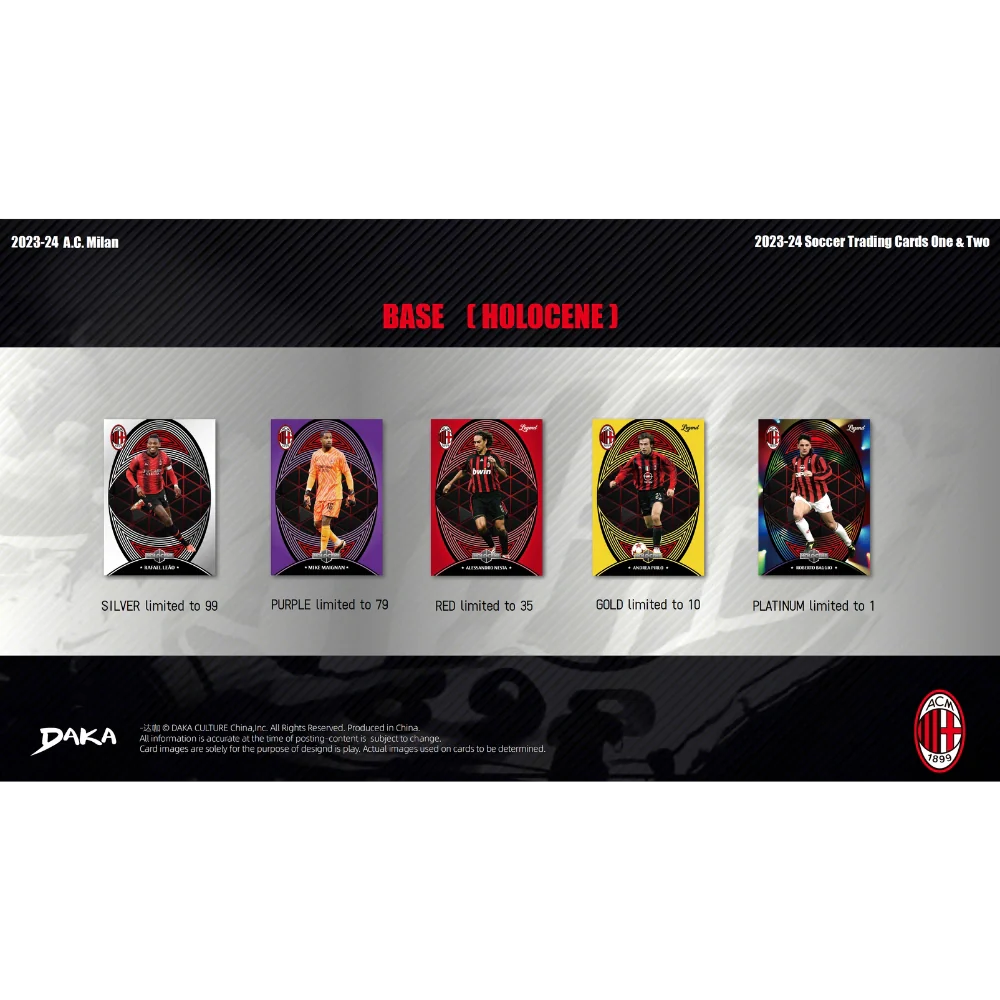 Daka 2023-24 AC Milan Team Set - Hobby Box - Only on seatfan