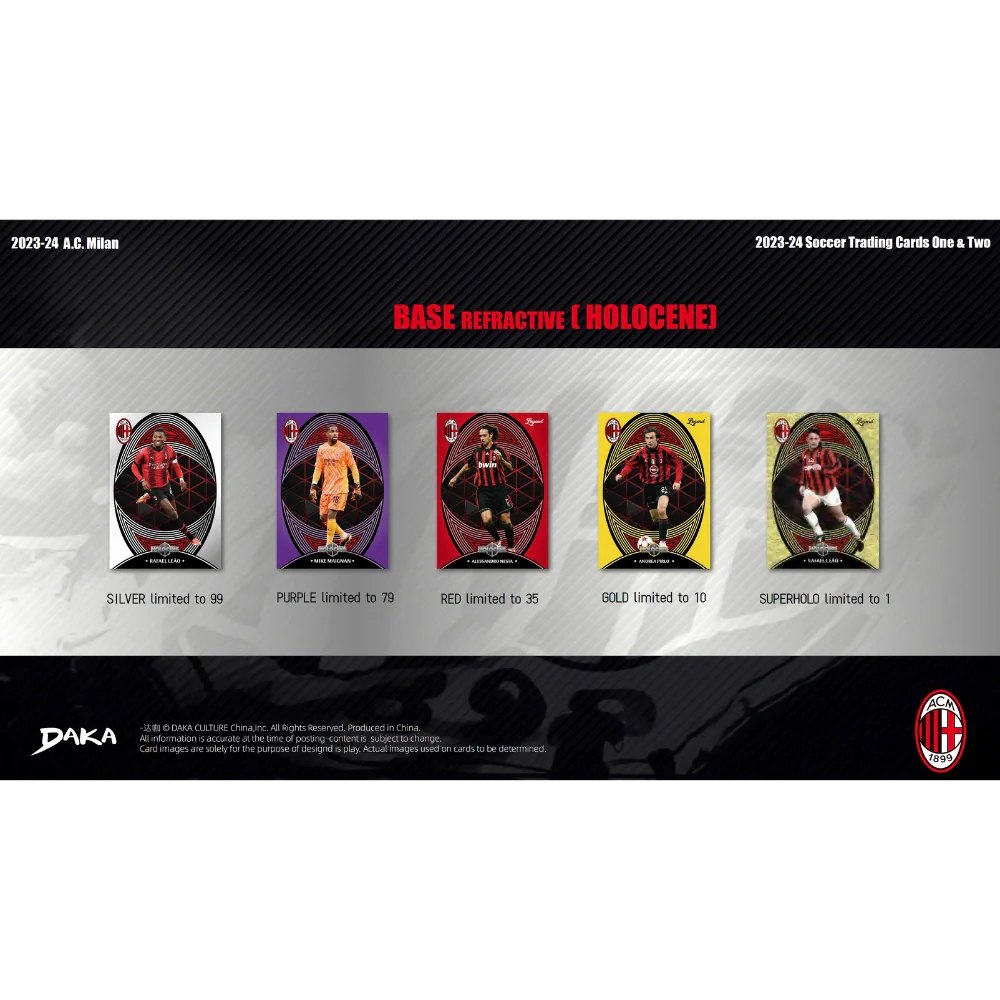 Daka 2023-24 AC Milan Team Set - Hobby Box - Only on seatfan