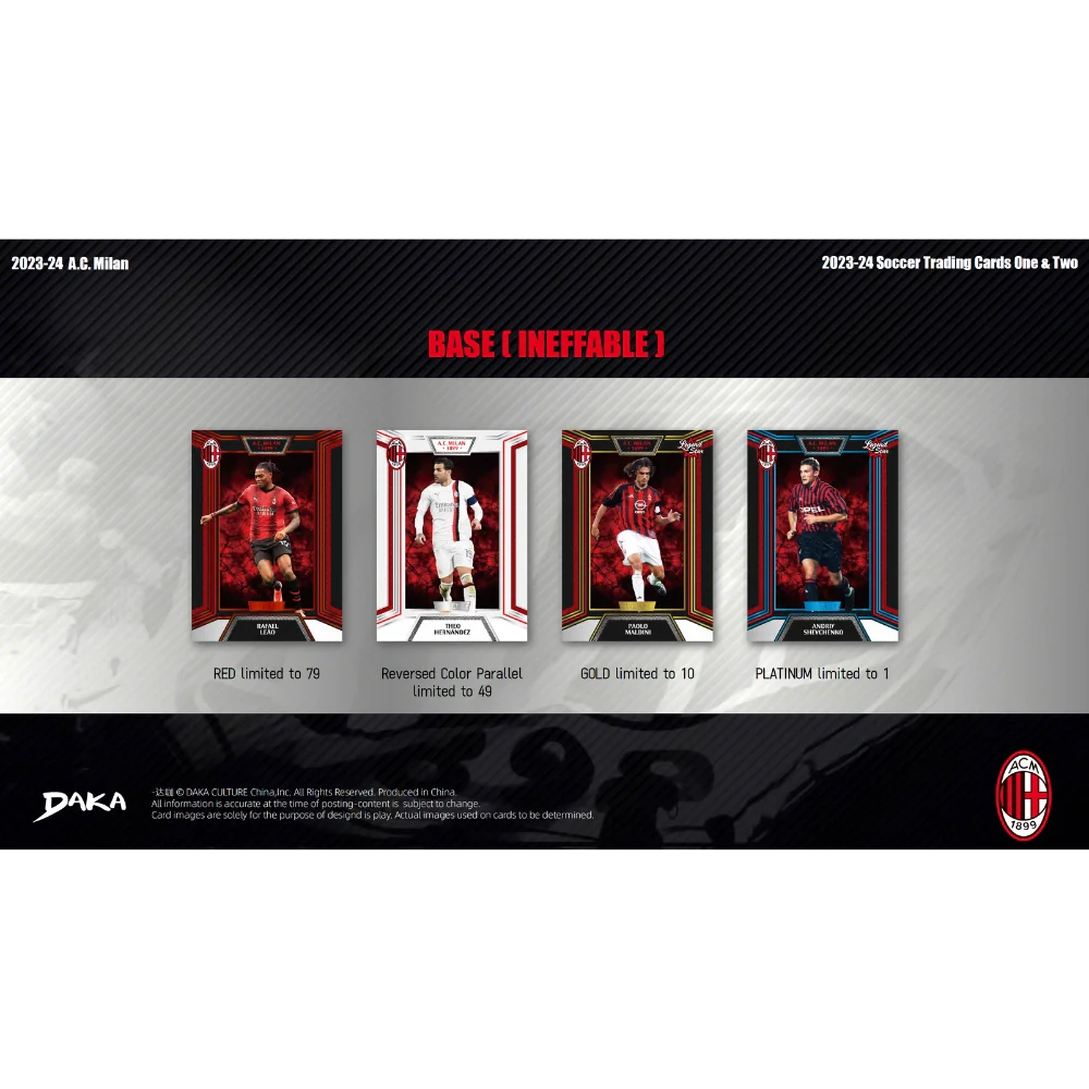 Daka 2023-24 AC Milan Team Set - Hobby Box - Only on seatfan