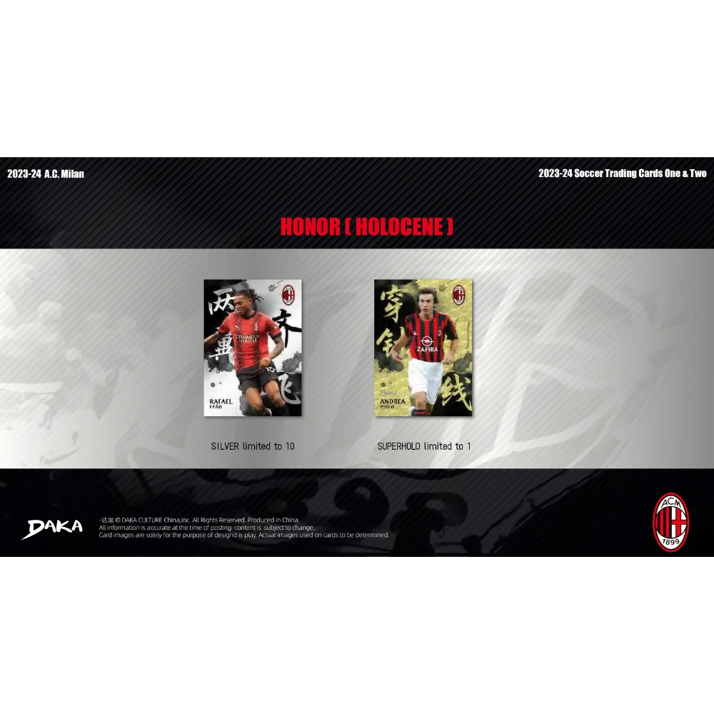 Daka 2023-24 AC Milan Team Set - Hobby Box - Only on seatfan