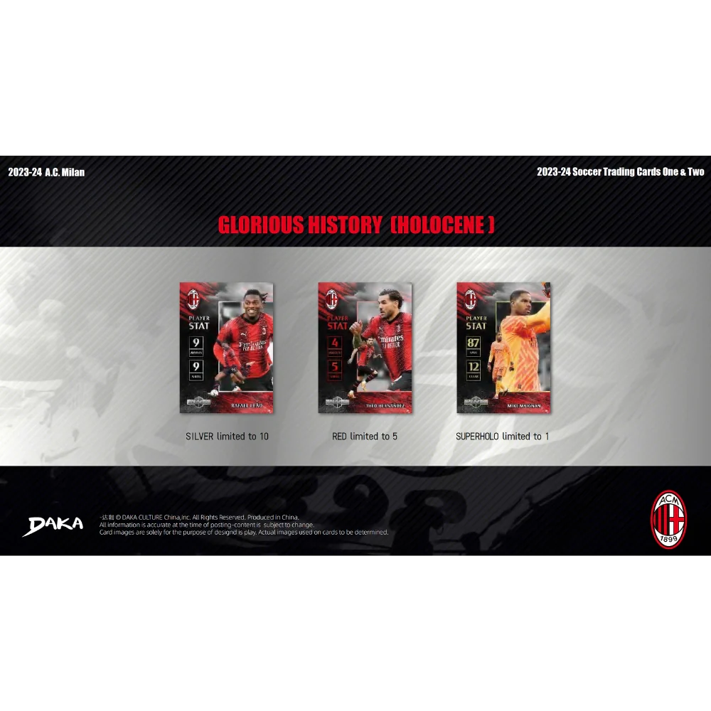 Daka 2023-24 AC Milan Team Set - Hobby Box - Only on seatfan