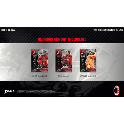 Daka 2023-24 AC Milan Team Set - Hobby Box - Only on seatfan