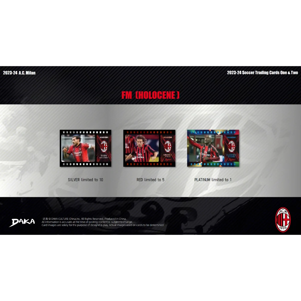 Daka 2023-24 AC Milan Team Set - Hobby Box - Only on seatfan