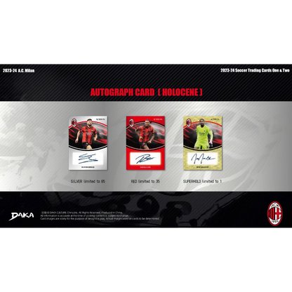 Daka 2023-24 AC Milan Team Set - Hobby Box - Only on seatfan