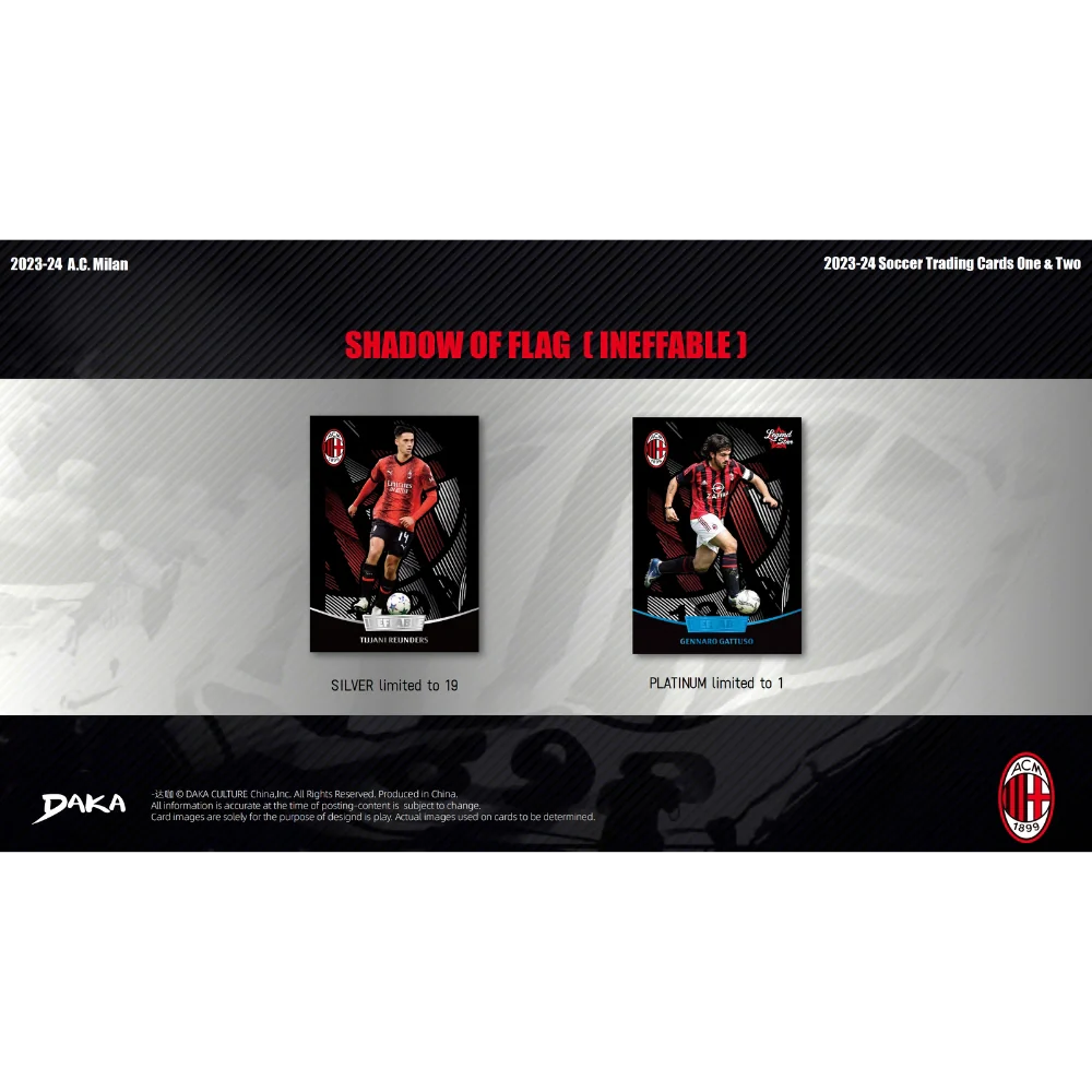 Daka 2023-24 AC Milan Team Set - Hobby Box - Only on seatfan