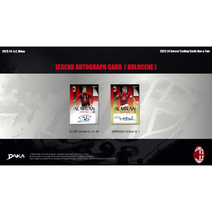 Daka 2023-24 AC Milan Team Set - Hobby Box - Only on seatfan