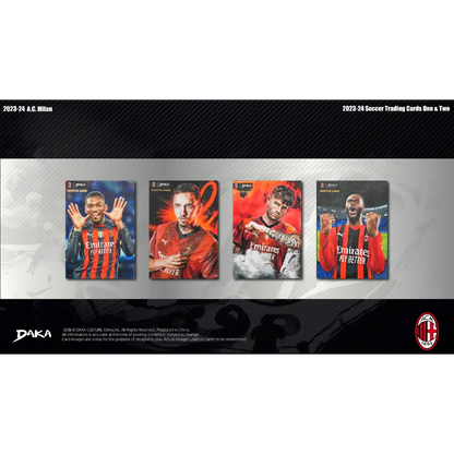 Daka 2023-24 AC Milan Team Set - Hobby Box - Only on seatfan