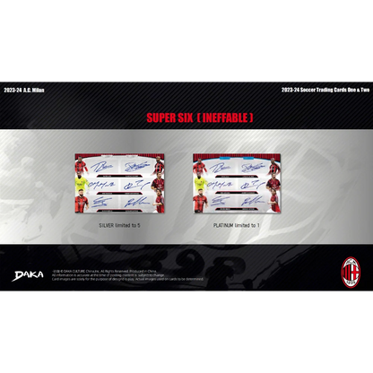 Daka 2023-24 AC Milan Team Set - Hobby Box - Only on seatfan