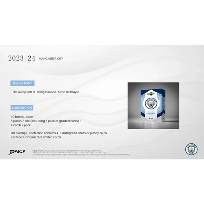 Daka 2023-24 Manchester City Holocene - Hobby Box - Only on seatfan