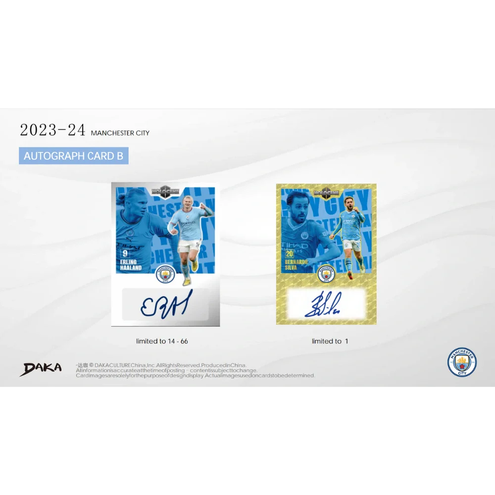 Daka 2023-24 Manchester City Holocene - Hobby Box - Only on seatfan