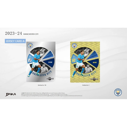Daka 2023-24 Manchester City Holocene - Hobby Box - Only on seatfan