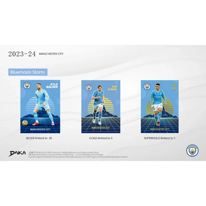 Daka 2023-24 Manchester City Holocene - Hobby Box - Only on seatfan