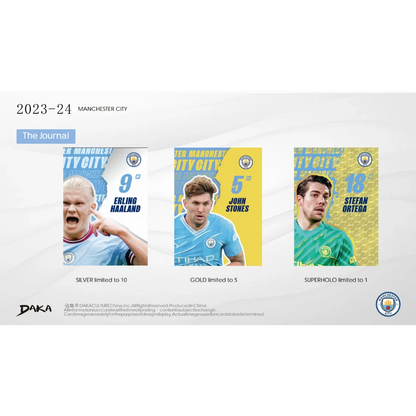 Daka 2023-24 Manchester City Holocene - Hobby Box - Only on seatfan