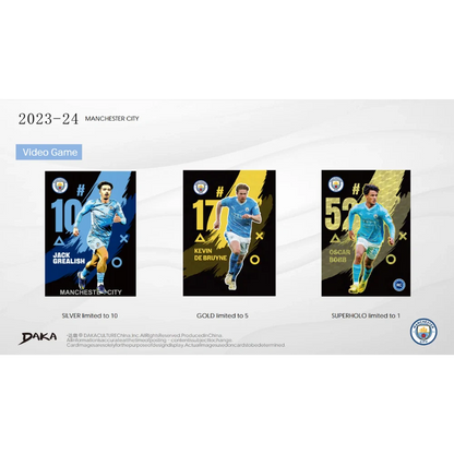 Daka 2023-24 Manchester City Holocene - Hobby Box - Only on seatfan