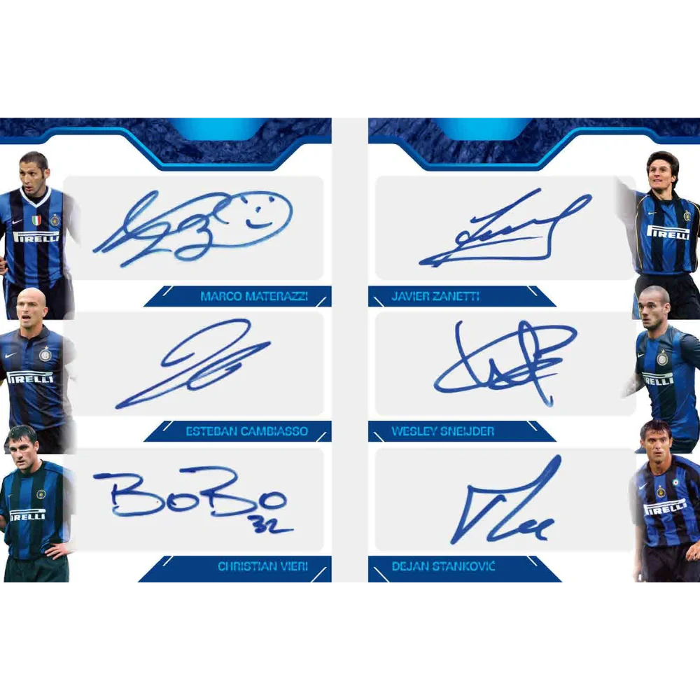 Daka 2024-25 Inter Milan Team Set 1&2 - Hobby Box - Only on seatfan