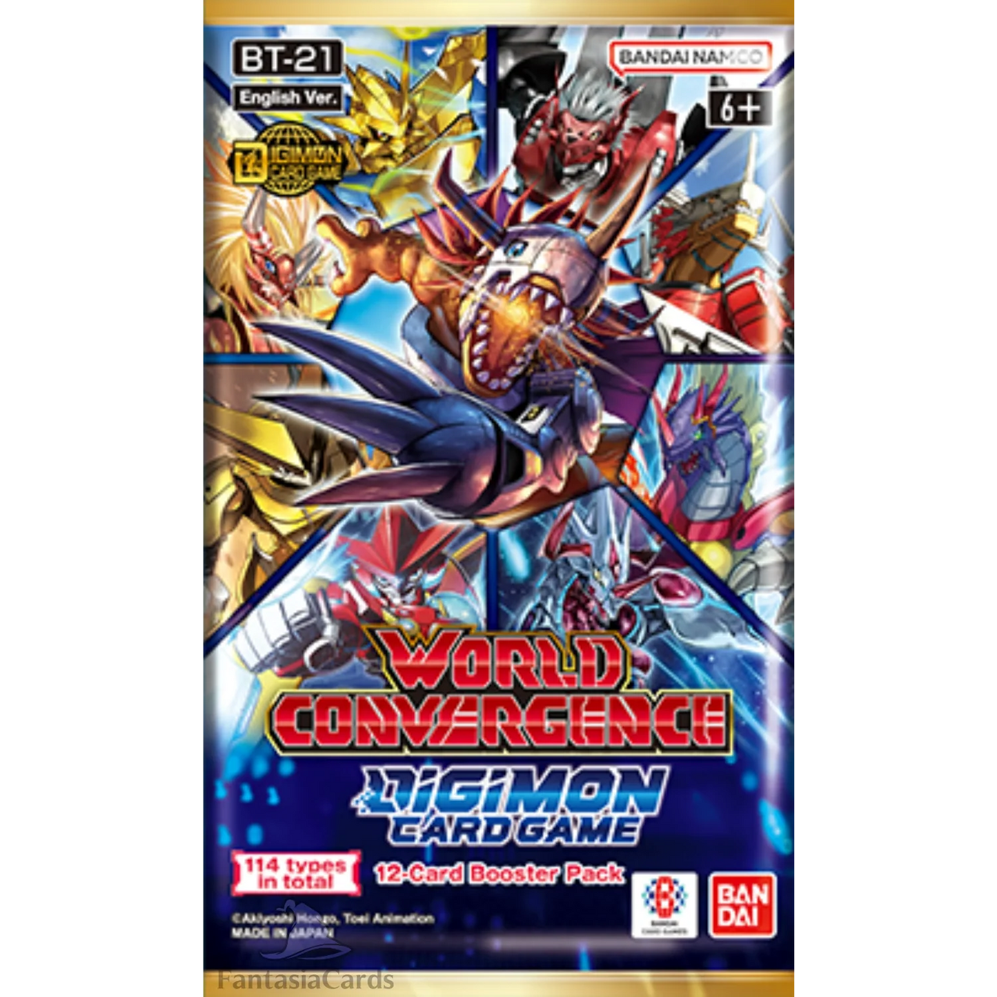 Digimon Card Game - BT21 - World Convergence - Display - [ENG] - Only on seatfan