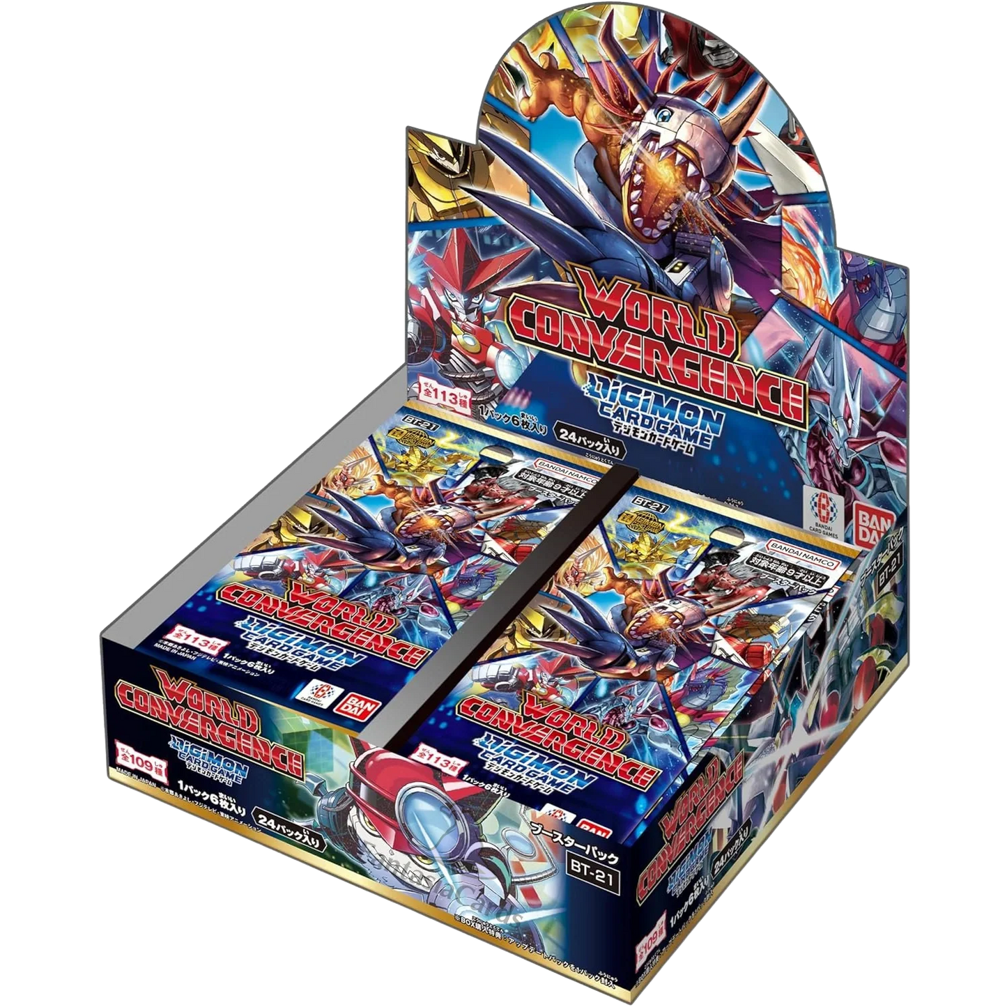 Digimon Card Game - BT21 - World Convergence - Display - [ENG] - Only on seatfan