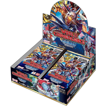 Digimon Card Game - BT21 - World Convergence - Display - [ENG] - Only on seatfan