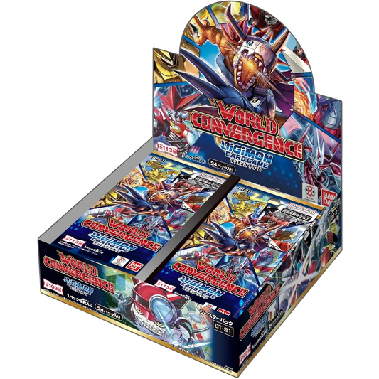 Digimon Card Game - BT21 - World Convergence - Display - [ENG] - Only on seatfan