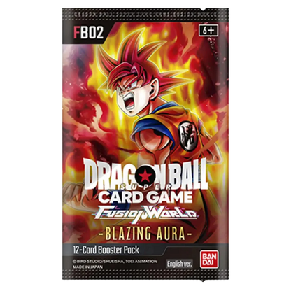 Dragon Ball Super Card Game - Fusion World - FB02 - Blazing Aura - Booster [ENG] - Only on seatfan