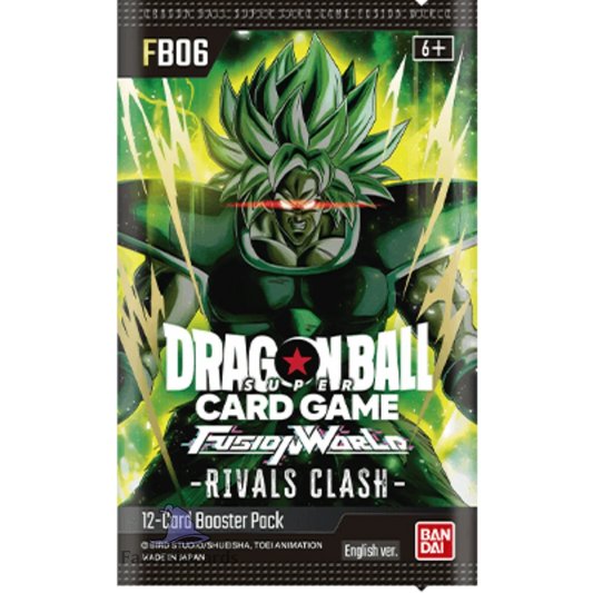 Dragon Ball Super Card Game - Fusion World - FB06 - Rivals Clash - Booster [ENG] - Only on seatfan