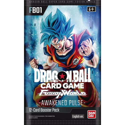 Dragon Ball Super Card Game - Fusion World - FB01 - Awakened Pulse - Booster [ENG] - Only on seatfan