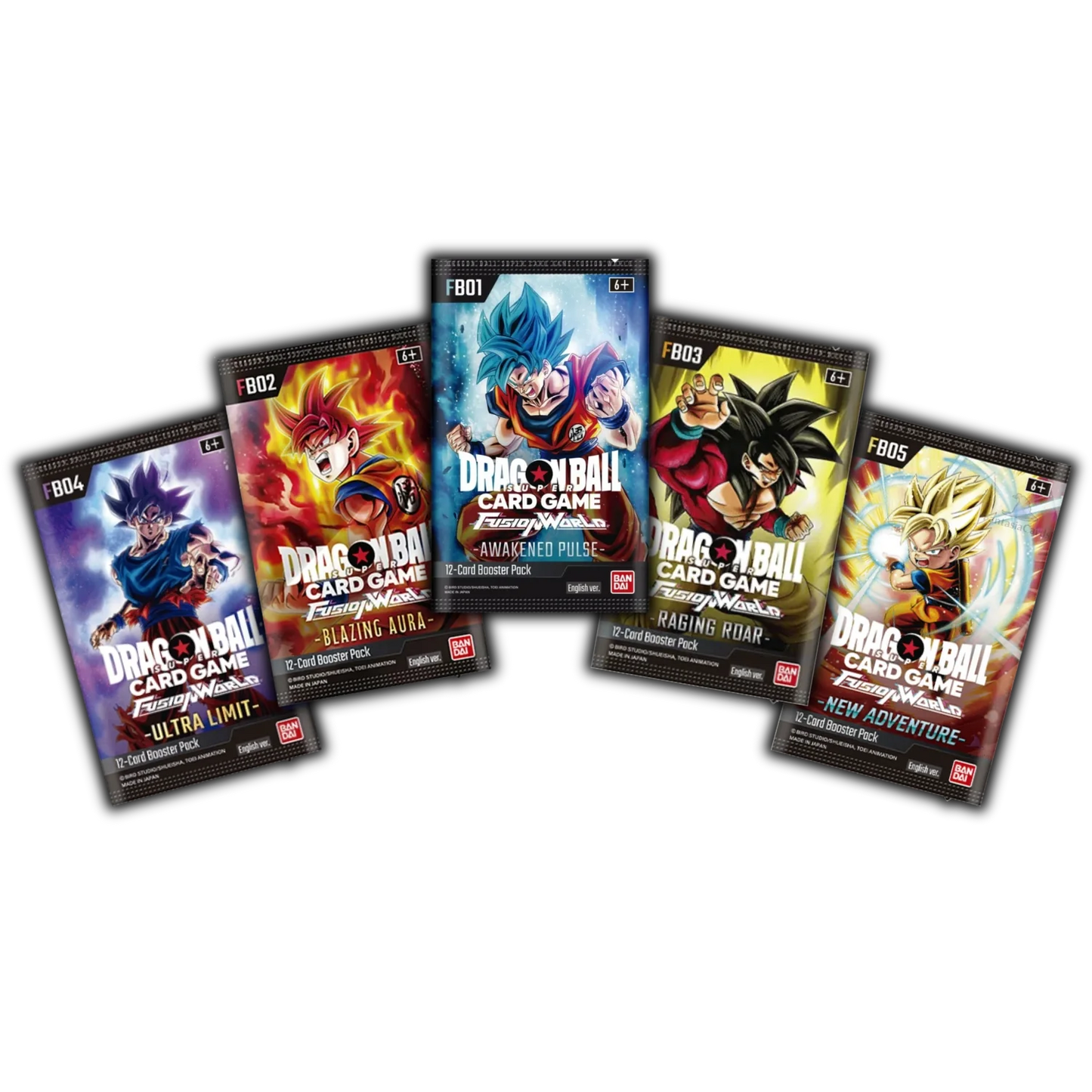 Dragon Ball Super Card Game - Fusion World - Mega Bundle - FB01 FB02 FB03 FB04 FB05 - [ENG] - Only on seatfan