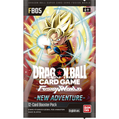 Dragon Ball Super Card Game - Fusion World - FB05 - New Adventure - Display [ENG] - Only on seatfan