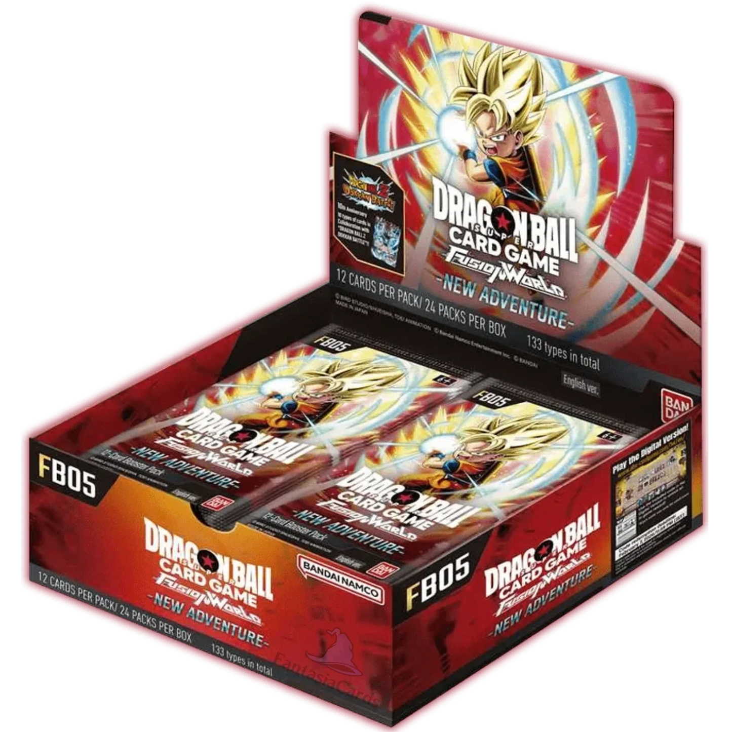 Dragon Ball Super Card Game - Fusion World - FB05 - New Adventure - Display [ENG] - Only on seatfan