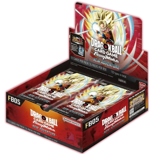 Dragon Ball Super Card Game - Fusion World - FB05 - New Adventure - Display [ENG] - Only on seatfan