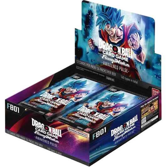 Dragon Ball Super Card Game - FB01 - Fusion World Awakened Pulse - Display [ENG] - Only on seatfan