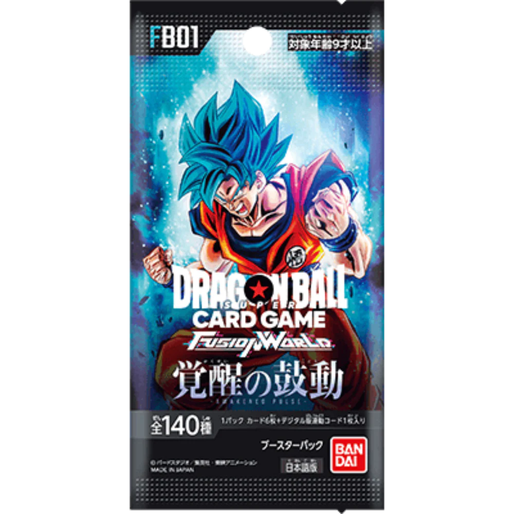Dragon Ball Super Card Game - FB01 - Fusion World Awakened Pulse - Booster [JP] - Only on seatfan