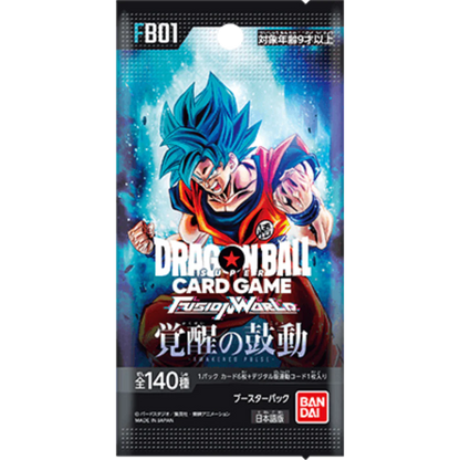 Dragon Ball Super Card Game - FB01 - Fusion World Awakened Pulse - Booster [JP] - Only on seatfan