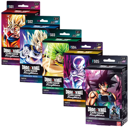 Dragon Ball Super Card Game - Fusion World Starter Deck Bundle - FS01-FS05 - [ENG] - Only on seatfan